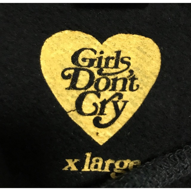 Girls don’t cry パーカー LARGE ガールズドントクライ