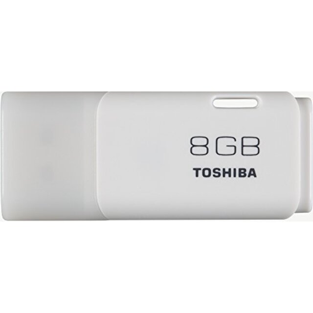 TOSHIBA USBメモリ 8GB USB2.0 キャップ式 ホワイト 1年保証 (国内正規品) TNU-A008G tf8su2k