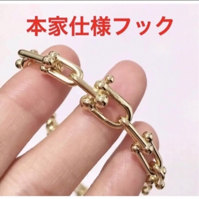 ✨刻印✨グラジュエイテッド✨リンク✨ハードウェア✨ネックレス✨ティファニー好き レディースのアクセサリー(ネックレス)の商品写真