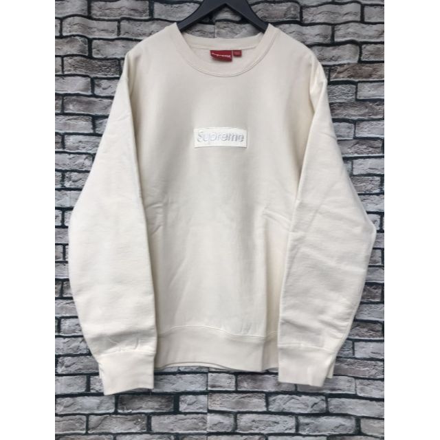 Supreme boxlogo crewneck natural L