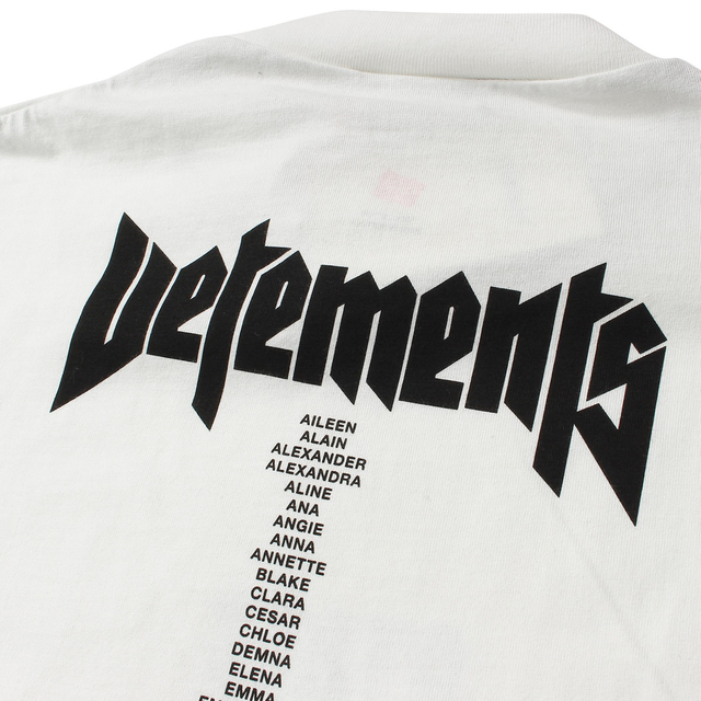 VETEMENTS Tシャツ BALENCIAGA デムナヴァザリア ヴェトモンTシャツ/カットソー(半袖/袖なし)