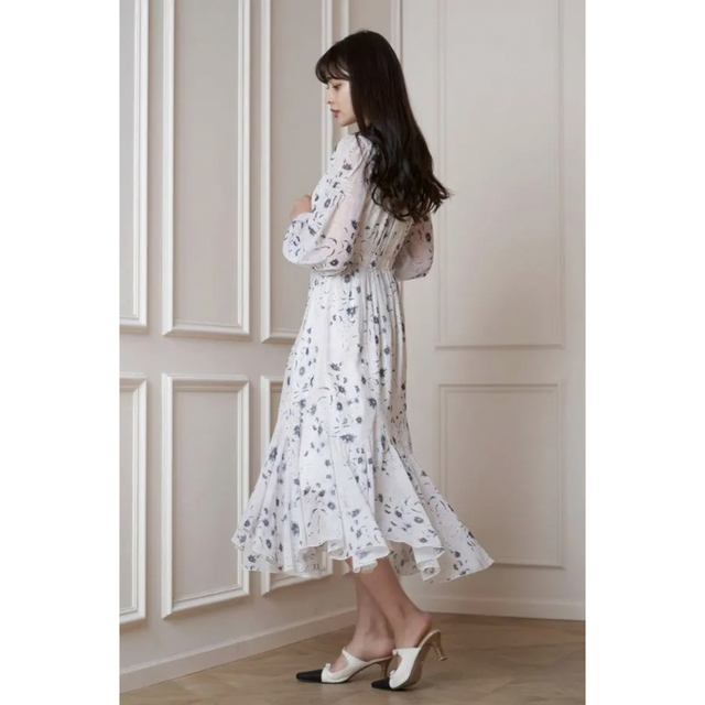 ロングワンピース/マキシワンピースherlipto Spring Flower Field Dress