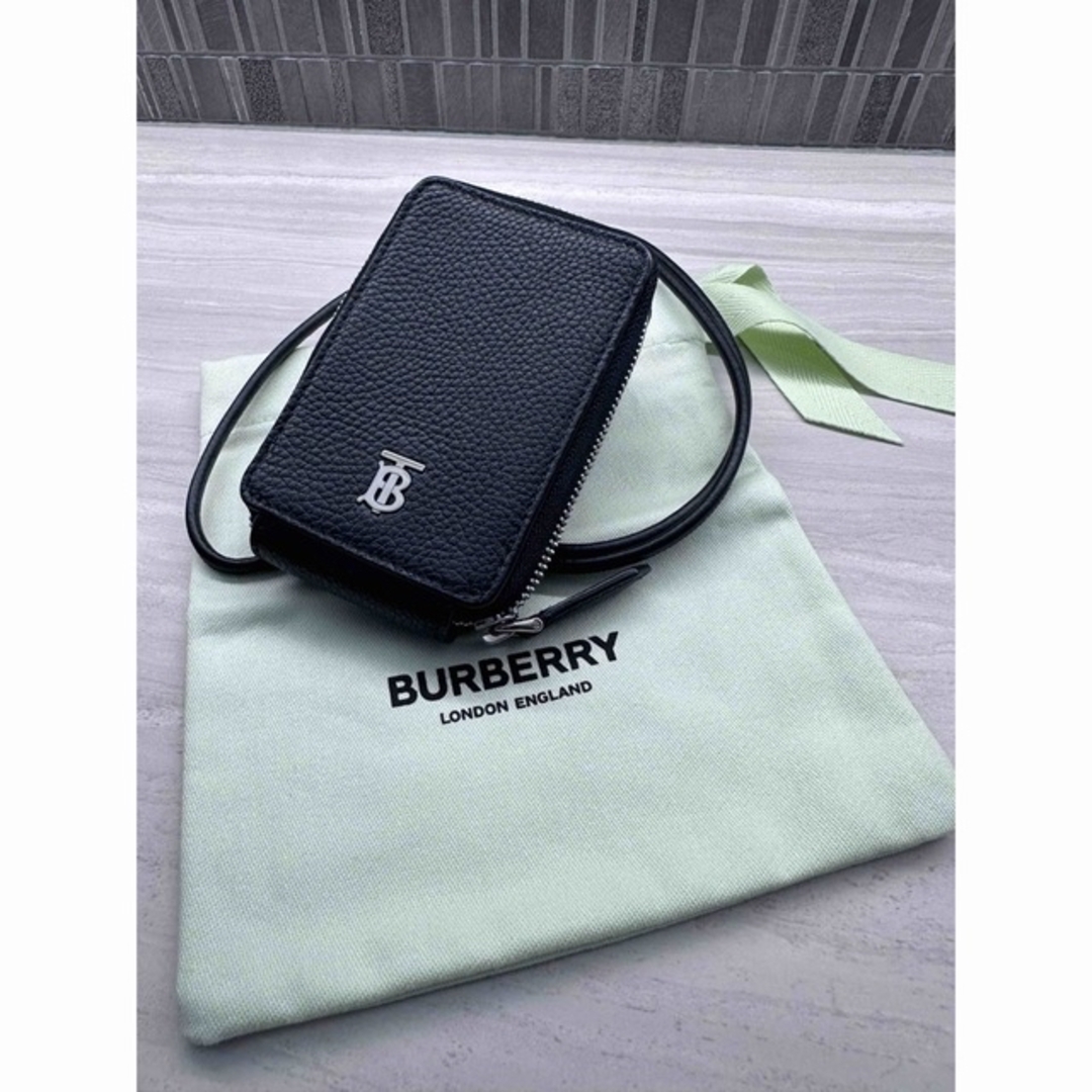 BURBERRY - バーバリー レザー カード コインケース 美品 本日のみ