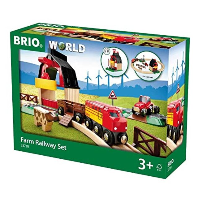 【中古】BRIO (ブリオ) WORLD ファームレールセット [ 木製レール おもちゃ ] 33719 tf8su2k