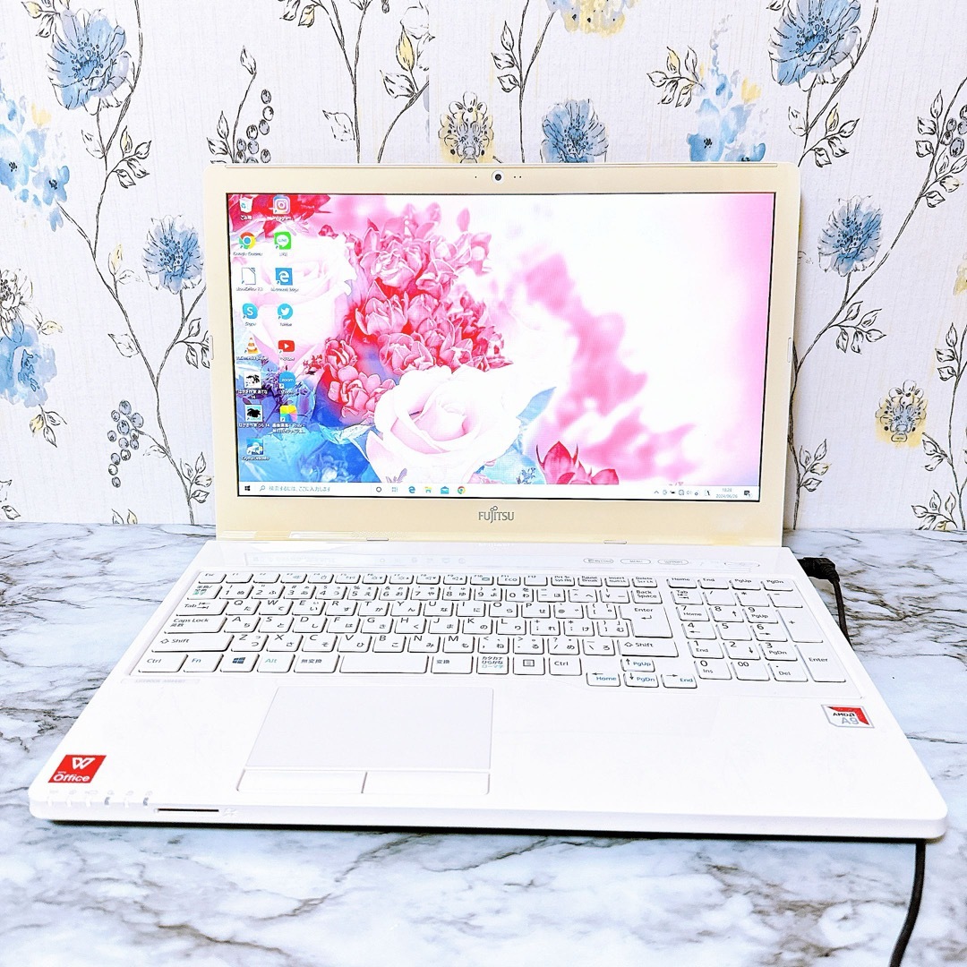 富士通 - 1台限定✨快適メモリ12GB&SSD1TB‼すぐ使える薄型ノート