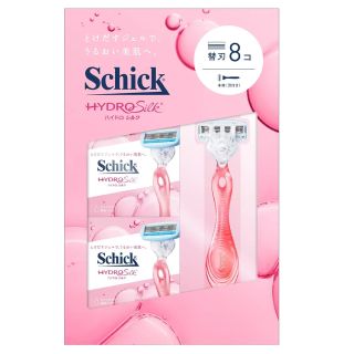 Schick - Schick(シック) ハイドロシルク クラブパック 本体刃付 + 替刃8個