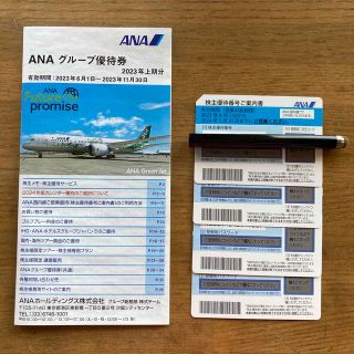 エーエヌエー(ゼンニッポンクウユ)(ANA(全日本空輸))のANA 株主優待券4枚&グループ優待券(その他)