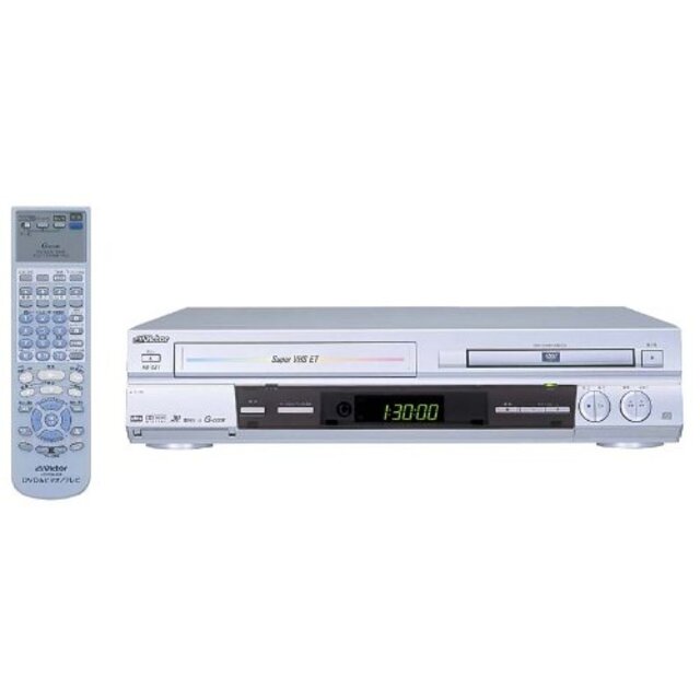 ビクター (Victor) DVDプレーヤー 一体型S-VHSビデオ HR-DS1 tf8su2k