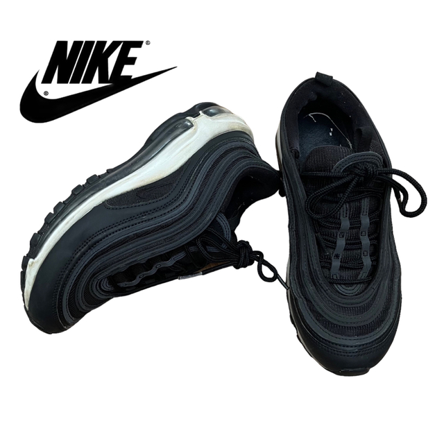 ナイキ　NIKE AIRMAX97 ブラック 24センチ