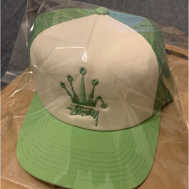 SALE/87%OFF】 最新作 STUSSY CROWN クラウン メッシュキャップ