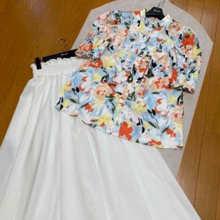 2極タイプ ルネのリンゴ柄ブラウススカート - crumiller.com