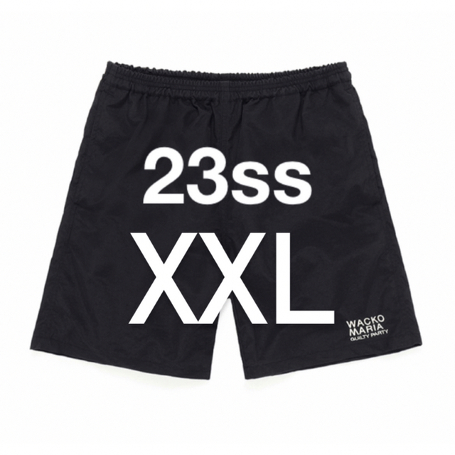 23ss WACKO MARIA BOARD SHORTS ブラック L | www.innoveering.net