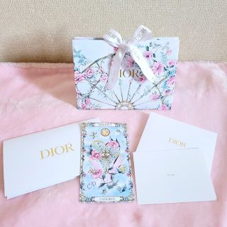 クリスチャンディオール(Christian Dior)のディオール　限定 ギフトラッピング バッグタロットカード 封筒 巾着(ラッピング/包装)