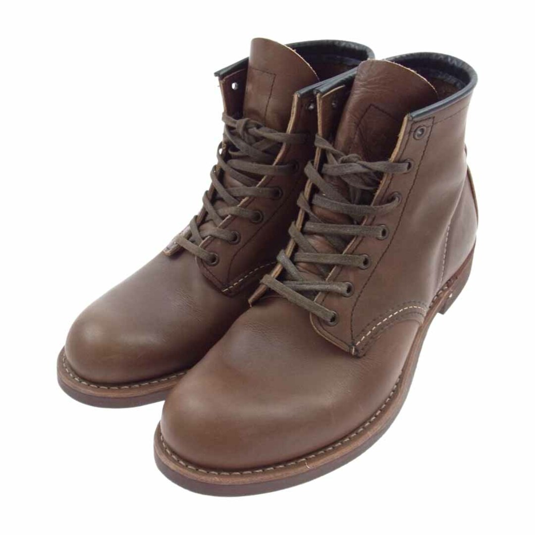 RED WING レッドウィング ブーツ 9161 BLACK SMITH ブラックスミス ラウンドトゥ レースアップ ブーツ ブラウン系 26.5cm約305cm高さ