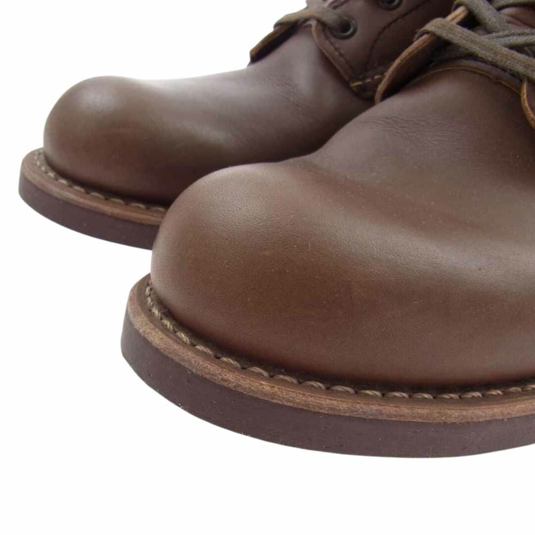 REDWING(レッドウィング)のRED WING レッドウィング ブーツ 9161 BLACK SMITH ブラックスミス ラウンドトゥ レースアップ ブーツ ブラウン系 26.5cm【中古】 メンズの靴/シューズ(ブーツ)の商品写真