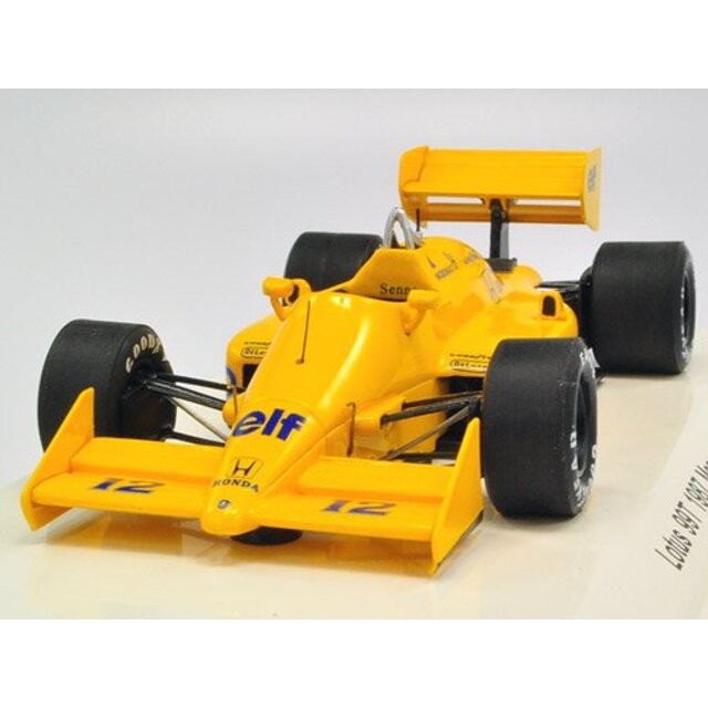 Reve 1/43 Lotus 99T 1987 Monaco GP Winner No12 A.Senna 完成品 tf8su2k