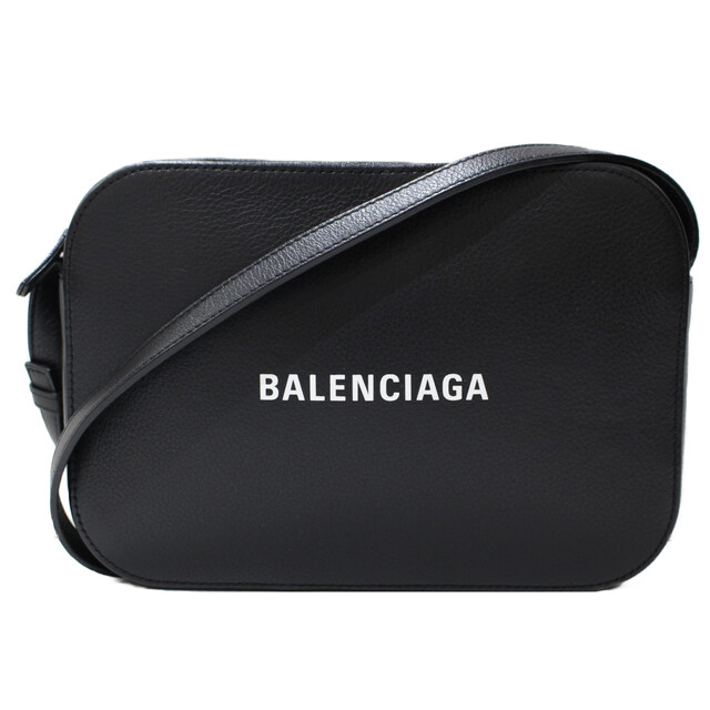 【布袋あり】BALENCIAGA　バレンシアガ　エブリデイ カメラバッグ　クロスボディ　ショルダーバッグ　ブラック　レザー　レディース　メンズ　ユニセックス　ギフト　プレゼント包装可松前R56号店