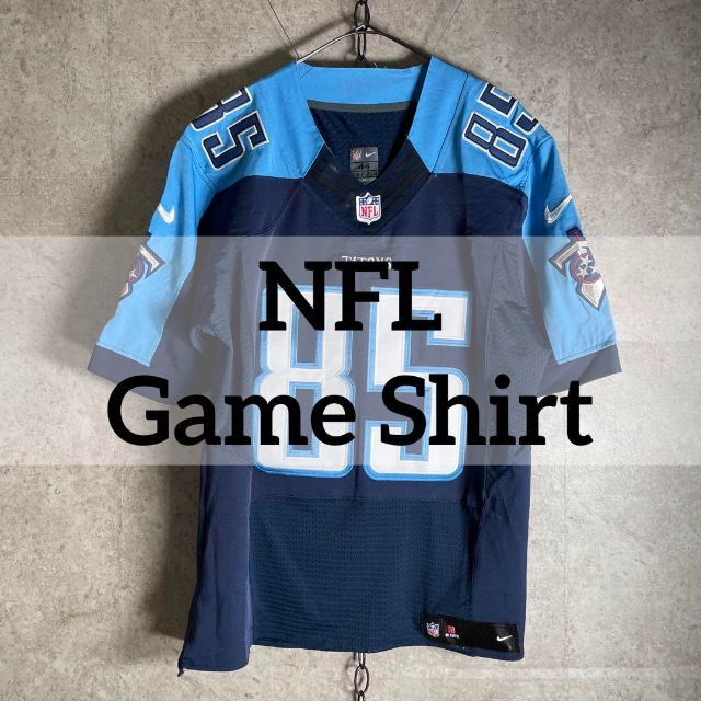 NIKE - NFLゲームシャツ TITANS#85 NIKE アメフトユニフォーム 44の