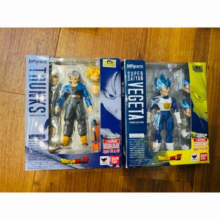 2点 セット S.H.Figuarts スーパーサイヤ人ベジータブルー塗装済み(アニメ/ゲーム)