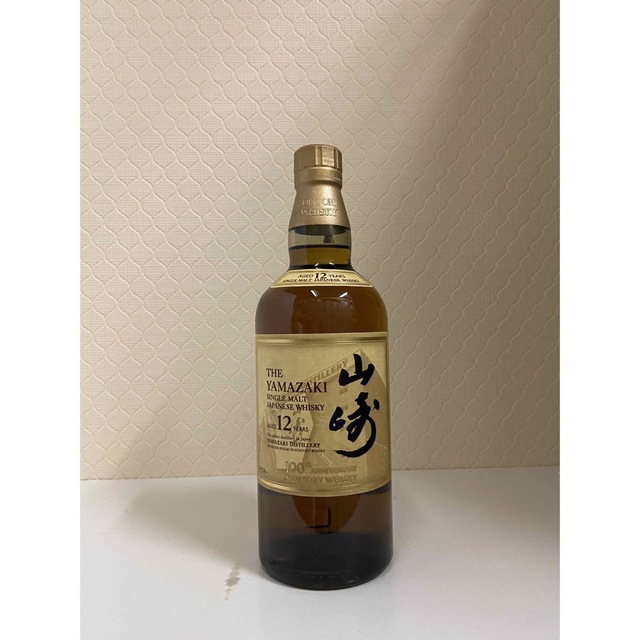 山崎12年 １００周年記念蒸溜所ラベル