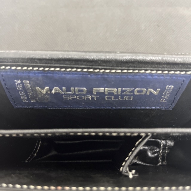 MAUD FRIZON　モードフリゾン　ポーチ　ベルト装着　黒　ブラック その他のその他(その他)の商品写真