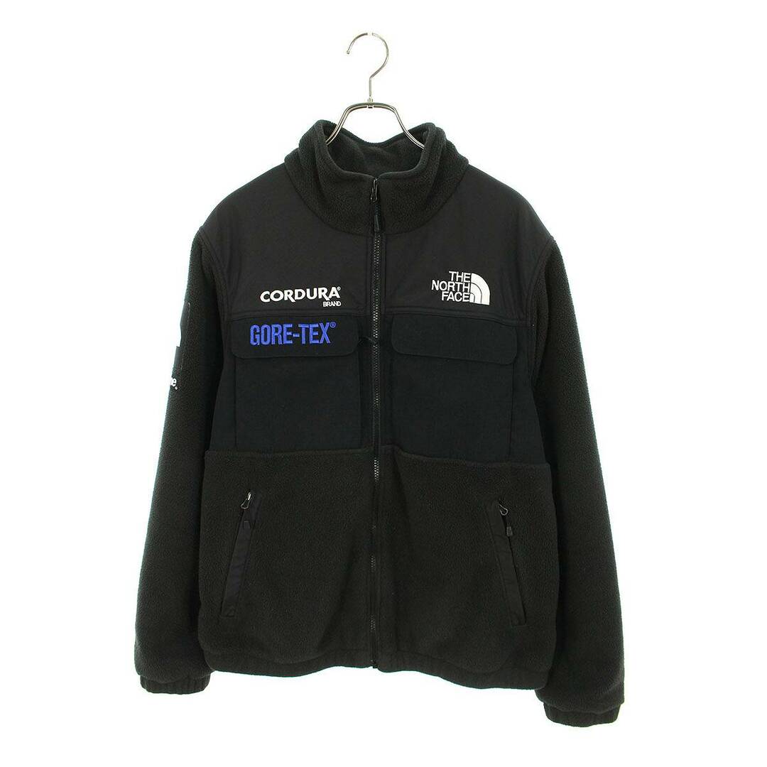 シュプリーム ×ノースフェイス THE NORTH FACE  18AW  The North Expedition Fleece Jacket フリースブルゾン メンズ L