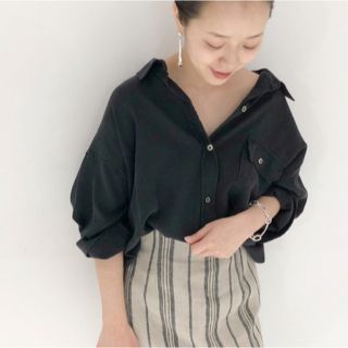 プラージュ(Plage)のplageプラージュ Military wash ミリタリーウォッシュシャツ(シャツ/ブラウス(長袖/七分))