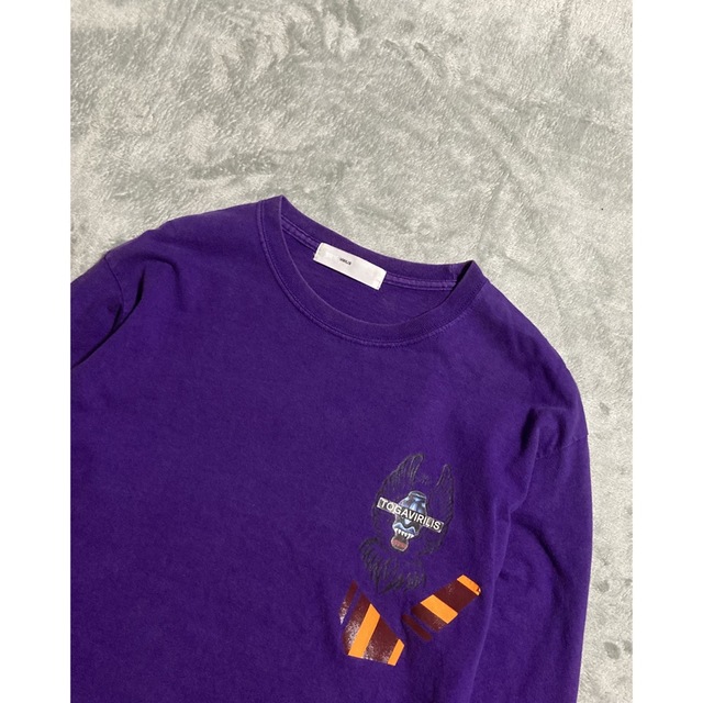TOGA VIRILIS(トーガビリリース)のTOGA VIRILIS トーガ リメイク プリント ロング Tシャツ ロンT メンズのトップス(Tシャツ/カットソー(七分/長袖))の商品写真