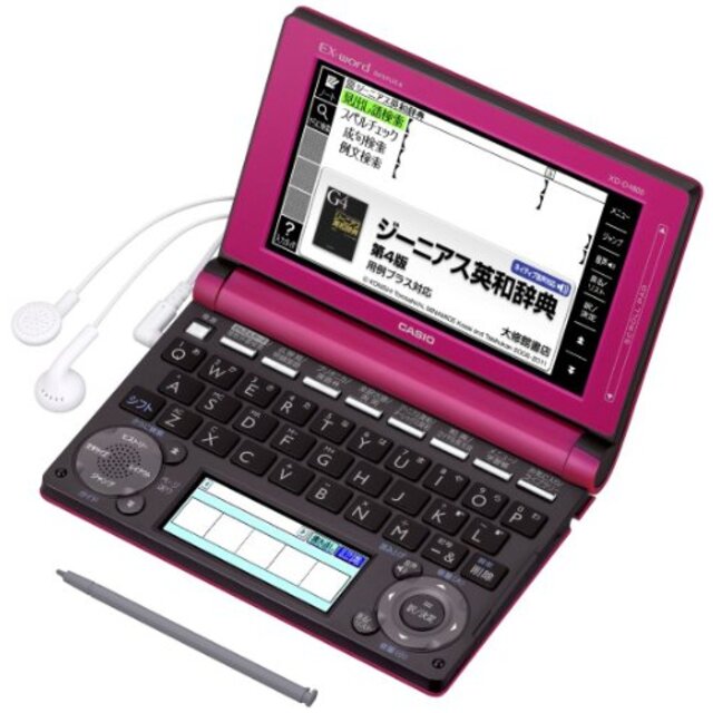 カシオ 電子辞書 エクスワード 高校生モデル XD-D4800MP マゼンタピンク tf8su2kのサムネイル