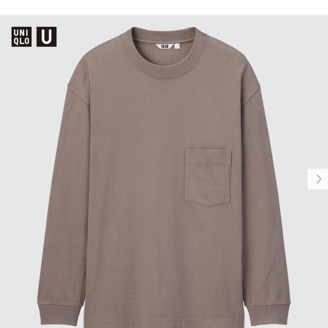 UNIQLO(ユニクロ)のユニクロユー　クルーネックtシャツ メンズのトップス(Tシャツ/カットソー(七分/長袖))の商品写真