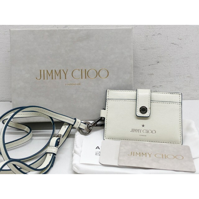 JIMMY CHOO(ジミーチュウ) IZUMI SAZ 192 カードケース パスケース 【007】