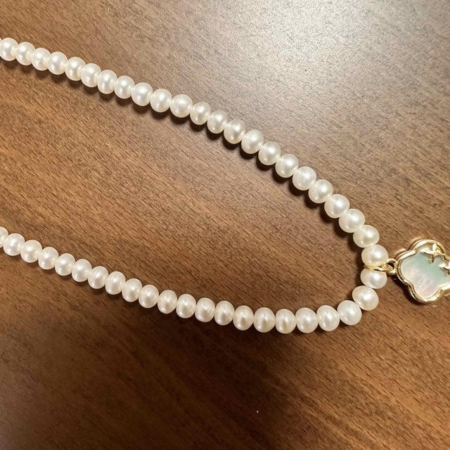 淡水真珠ネックレス パール レディースのアクセサリー(ネックレス)の商品写真