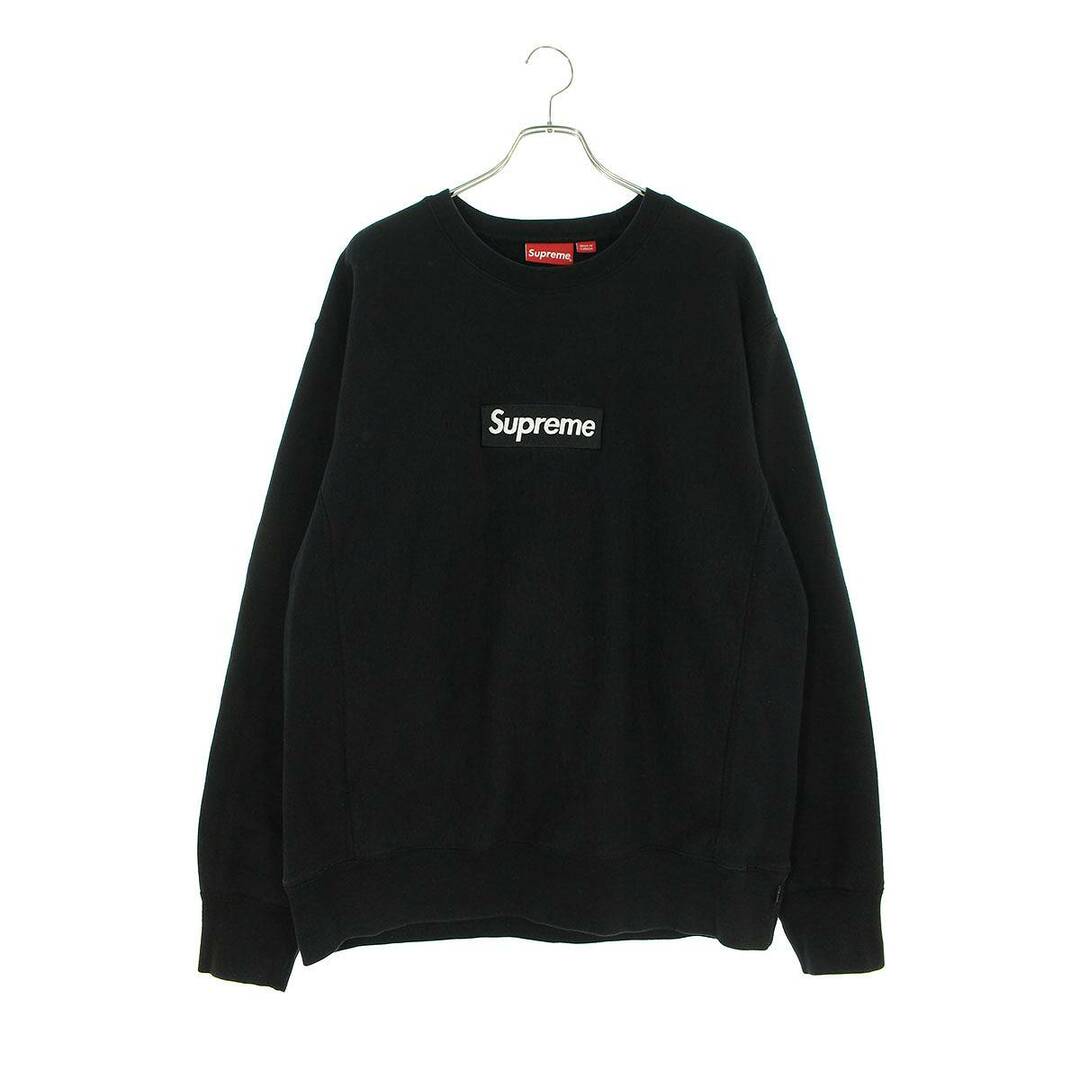 Supreme Box Logo Crewneck BLACK XXL