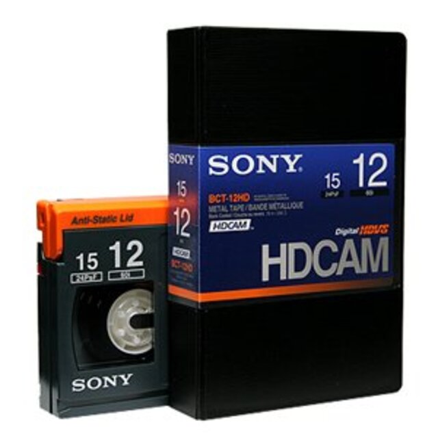 【中古】SONY BCT-12HD HDCAMテープ スモールカセット 12分 1本