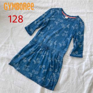 ジンボリー(GYMBOREE)のchaiさま専用   GYMBOREE　さくらんぼワンピース　128(ワンピース)