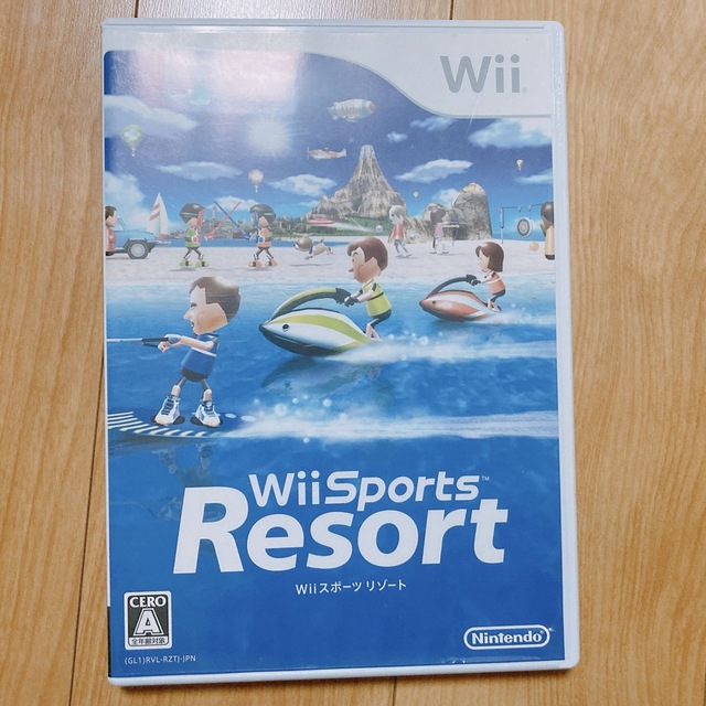 Wii Sports resort エンタメ/ホビーのゲームソフト/ゲーム機本体(家庭用ゲームソフト)の商品写真