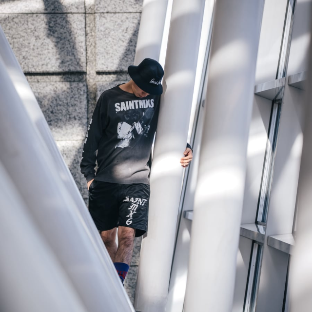 スタニングルアー saint mxxxxxx michael ロンt tシャツ mx6 L/S