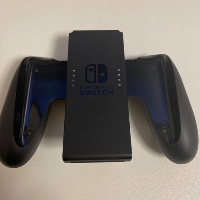 ほぼ新品 Nintendo Switch本体 グレー バッテリー強化版-