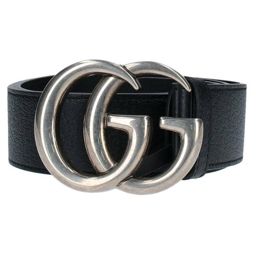 グッチ GUCCI 406831 ダブルGバックル レザー ベルト 85・34-