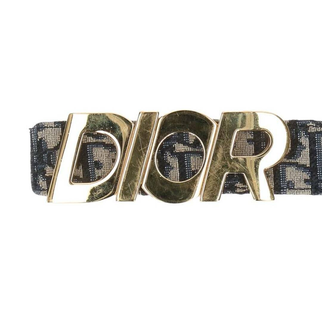 Dior - ディオール 23-MA-0232 オブリーク柄ゴールドバックル