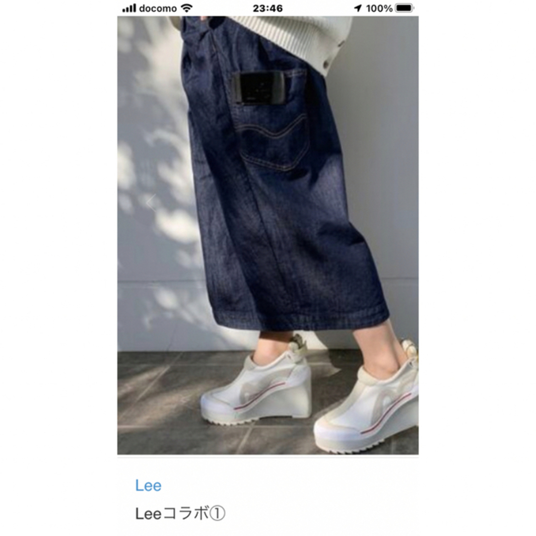 mercibeaucoup(メルシーボークー)のメルシーボークー Lee コラボデニムスカート 新品 レディースのスカート(ロングスカート)の商品写真
