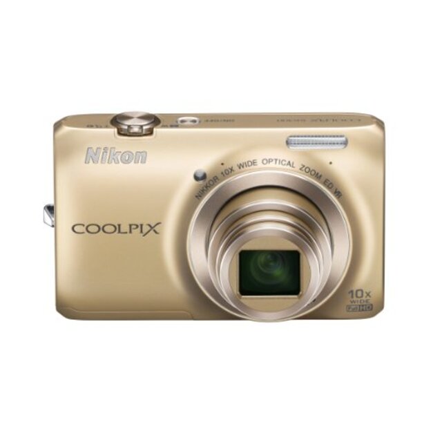 Nikon デジタルカメラ COOLPIX (クールピクス) S6300 エレガントゴールド S6300GL tf8su2k