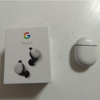 グーグル(Google)のGoogle Pixel Buds (White)（ジャンク品）(ヘッドフォン/イヤフォン)