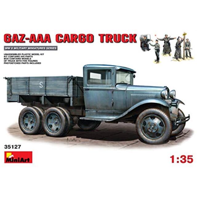 ミニアート 1/35 GAZ-AAAカーゴトラック MA35127 プラモデル