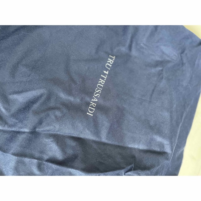 Trussardi(トラサルディ)のLA バーニーズ購入　トラサルディ　ブルー　バッグ メンズのバッグ(トートバッグ)の商品写真