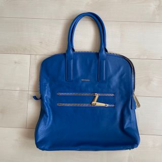 トラサルディ(Trussardi)のLA バーニーズ購入　トラサルディ　ブルー　バッグ(トートバッグ)