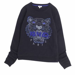 美品 ケンゾー KENZO スウェット トレーナー ロングスリーブ ロゴ