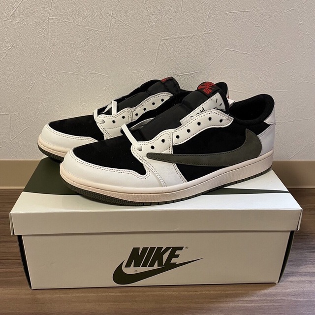 Jordan Brand（NIKE）(ジョーダン)の【20:30迄大幅値下げ】エア ジョーダン 1 LOW x トラヴィス スコット メンズの靴/シューズ(スニーカー)の商品写真