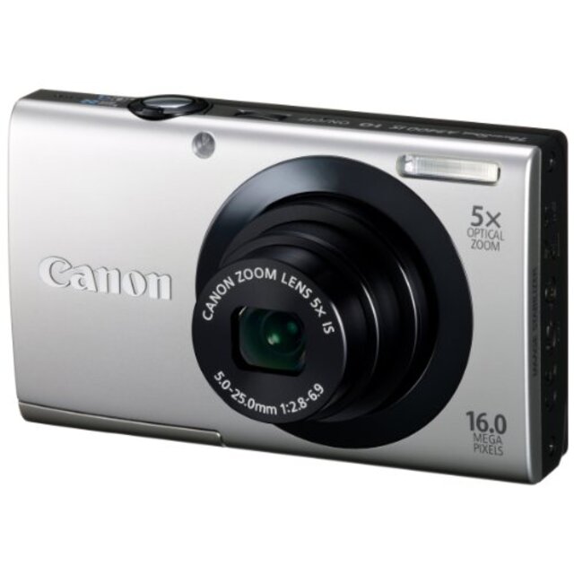 Canon デジタルカメラ PowerShot A3400IS シルバー 光学5倍ズーム タッチパネル PSA3400IS(SL) tf8su2k