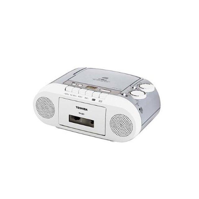 TOSHIBA CDラジオカセットレコーダー CUTEBEAT TY-CK1(H) tf8su2k